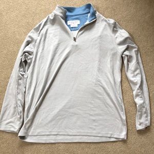 Mizzen + Main quarter zip shirt